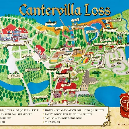 Hotel Cantervilla Castle Otepaa