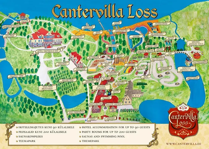 Hotel Cantervilla Castle Otepää